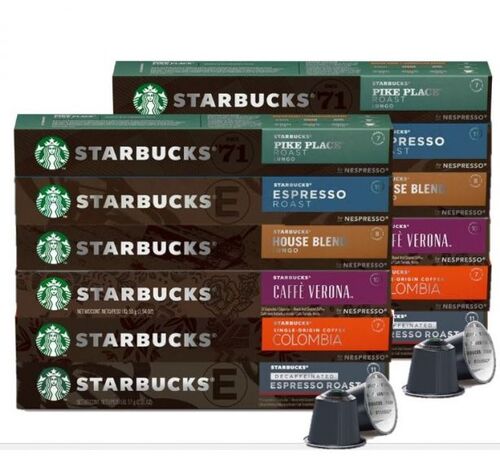 Starbucks Capsules Coffee 6 types 120 capsules